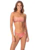 Maaji Botanic Engraving Flirt Low Rise Thin Side Bikini Bottom sold by Maaji
