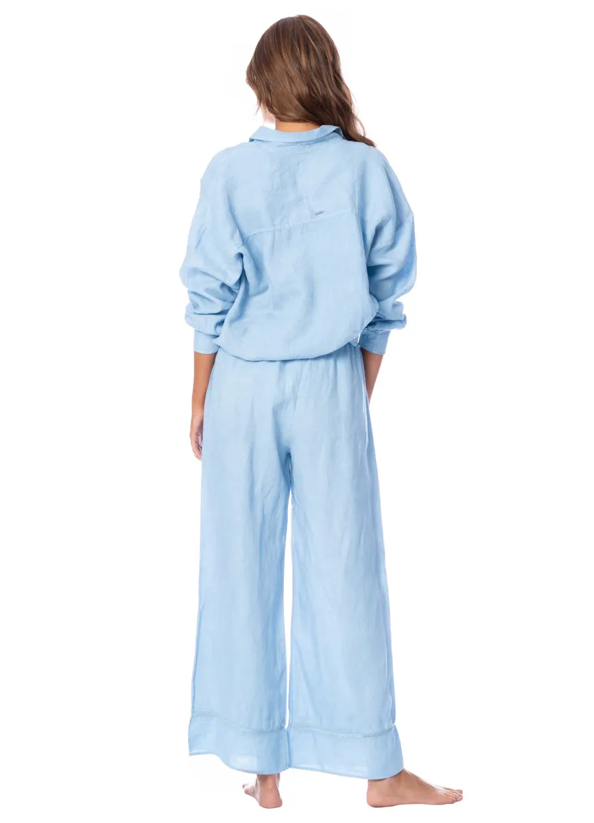 Maaji Stone Blue Larissa Long Shirt sold by Maaji product image thumbnail 5