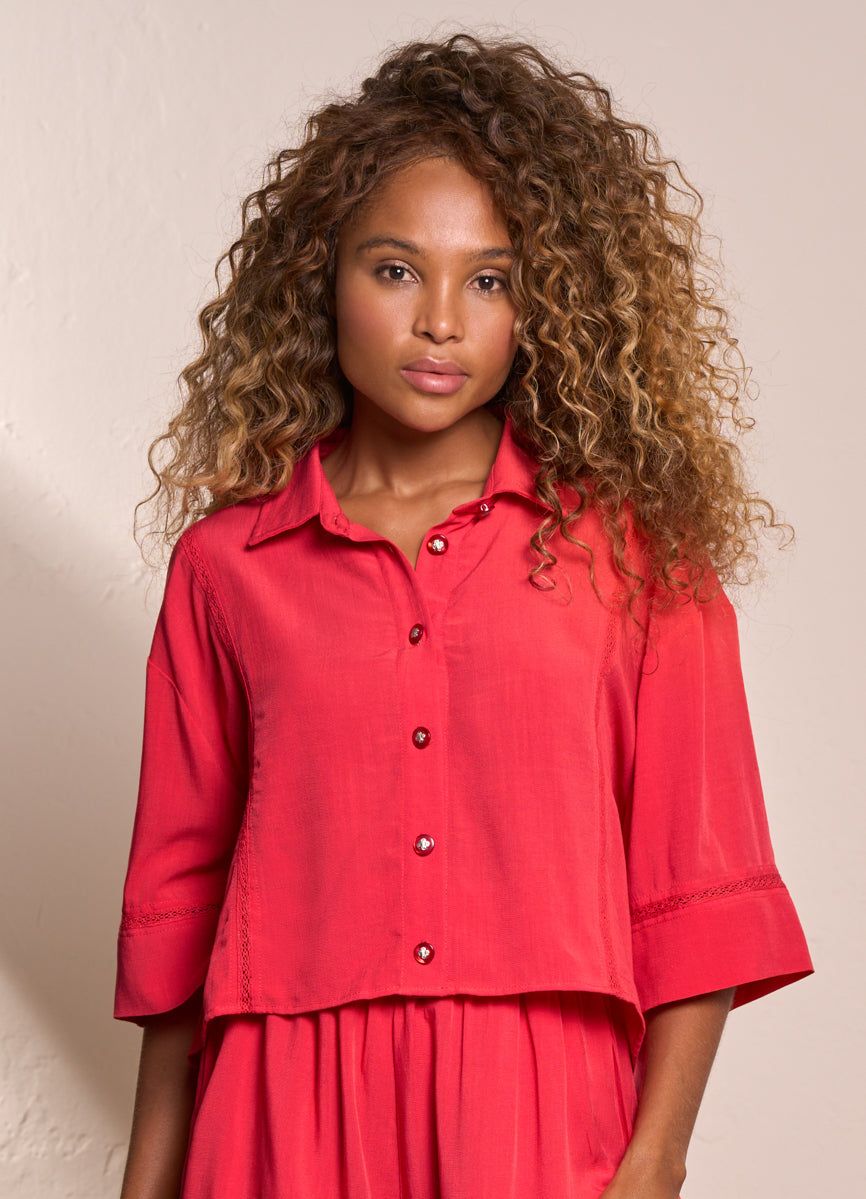 Maaji Vermillion Lil K Shirt sold by Maaji product image thumbnail 5