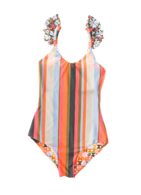 Maaji Multistripe Eternity Girls One Piece sold by Maaji