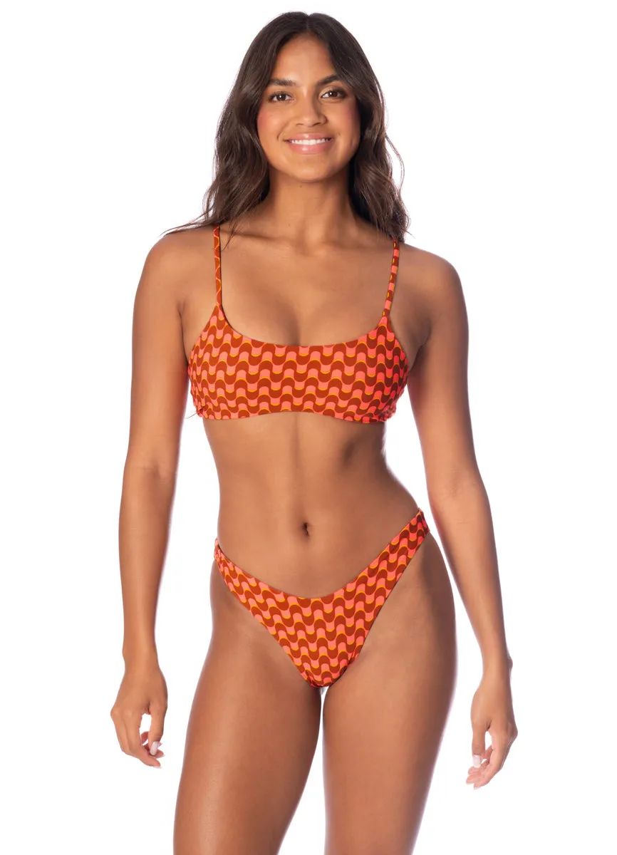 Maaji Geo Waves Splendour Regular Rise Thin Side Bikini Bottom sold by Maaji product image thumbnail 2