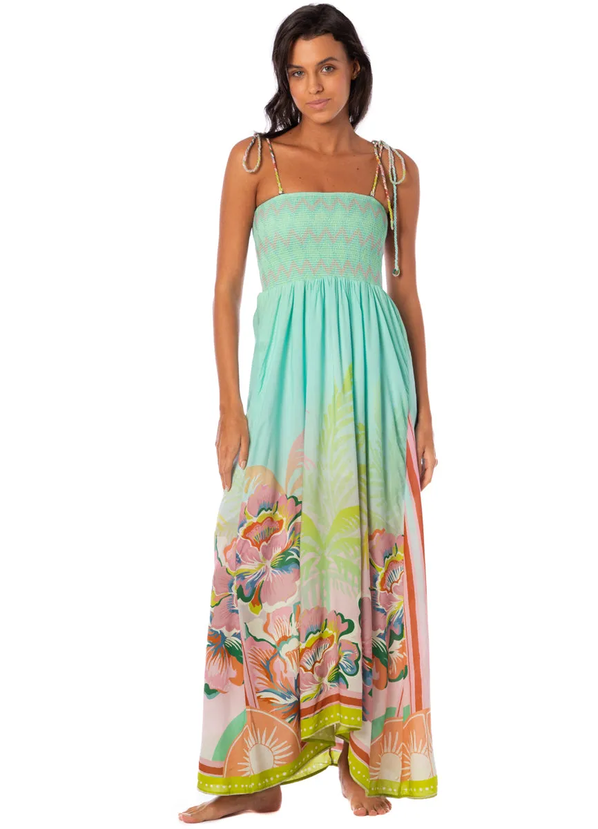 Maaji Mint Sunset Witched Long Dress sold by Maaji