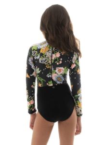 Maaji Black Bouquete Miku Girls One Piece sold by Maaji