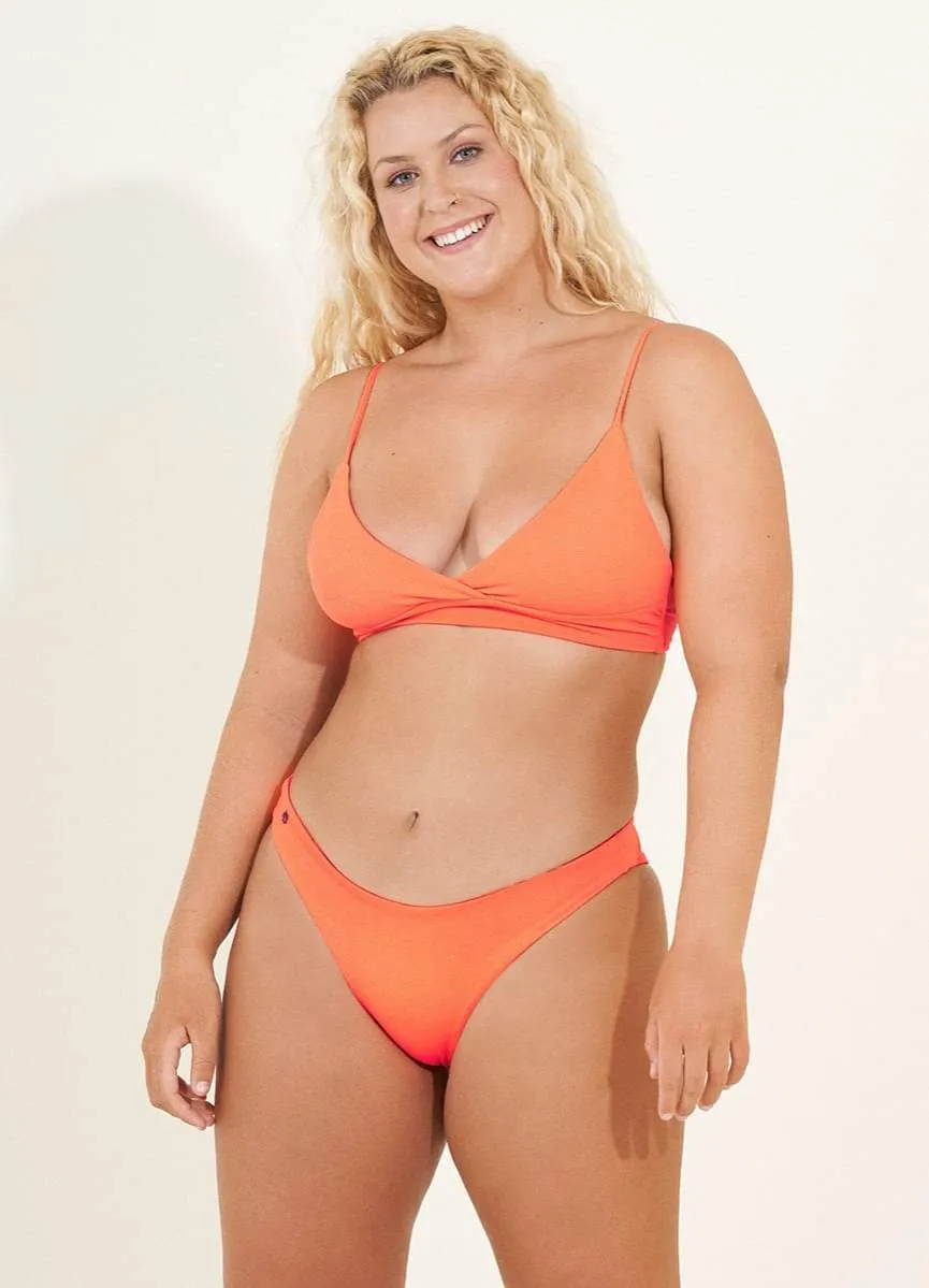 Maaji Orange Poppy Sublimity Classic Bikini Bottom sold by Maaji product image thumbnail 3