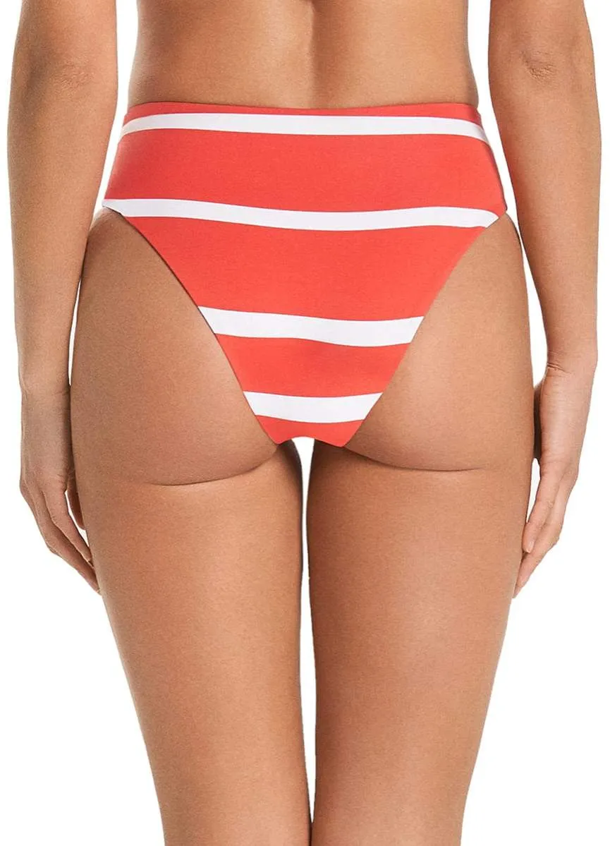 Maaji Sail Stripe Epica High Rise/High Leg Bikini Bottom sold by Maaji product image thumbnail 4