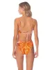 Maaji Leaf Patchwork Sublimity Regular Rise Classic Bikini Bottom sold by Maaji