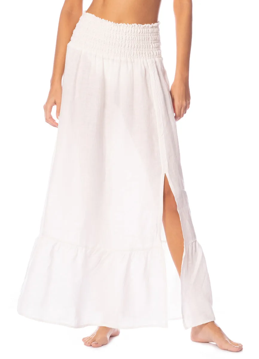 Maaji Antique White Aubrey Long Skirt sold by Maaji product image thumbnail 3