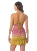 Maaji Rose Garden Crochet Short Skirt sold by Maaji