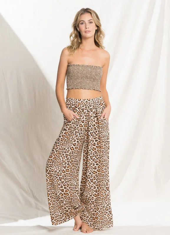 Maaji Cheetah Lara Beachwear Crop Top sold by Maaji