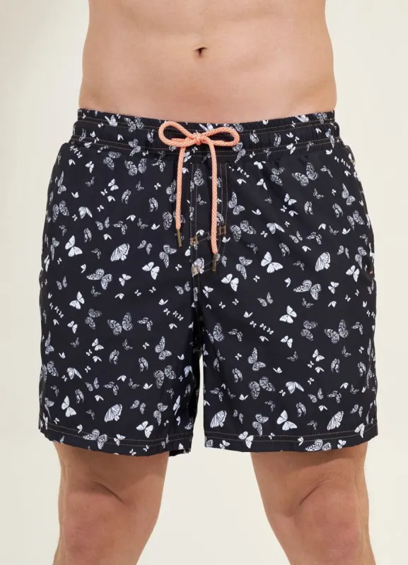 Maaji Black Papillon Sailor Men Trunks sold by Maaji