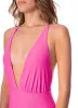 Maaji Radiant Pink Safri Plunge One Piece sold by Maaji