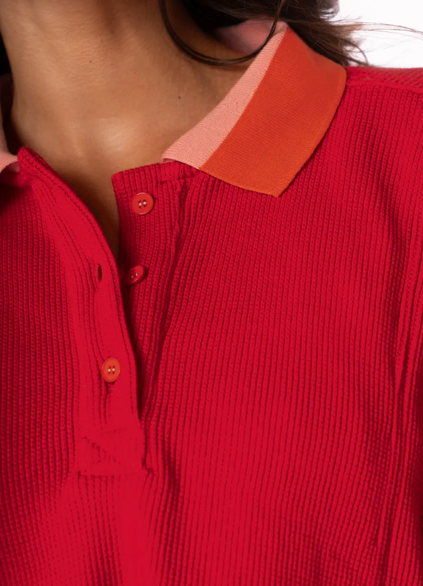 Maaji Apple Red Solene Shirt sold by Maaji product image thumbnail 5