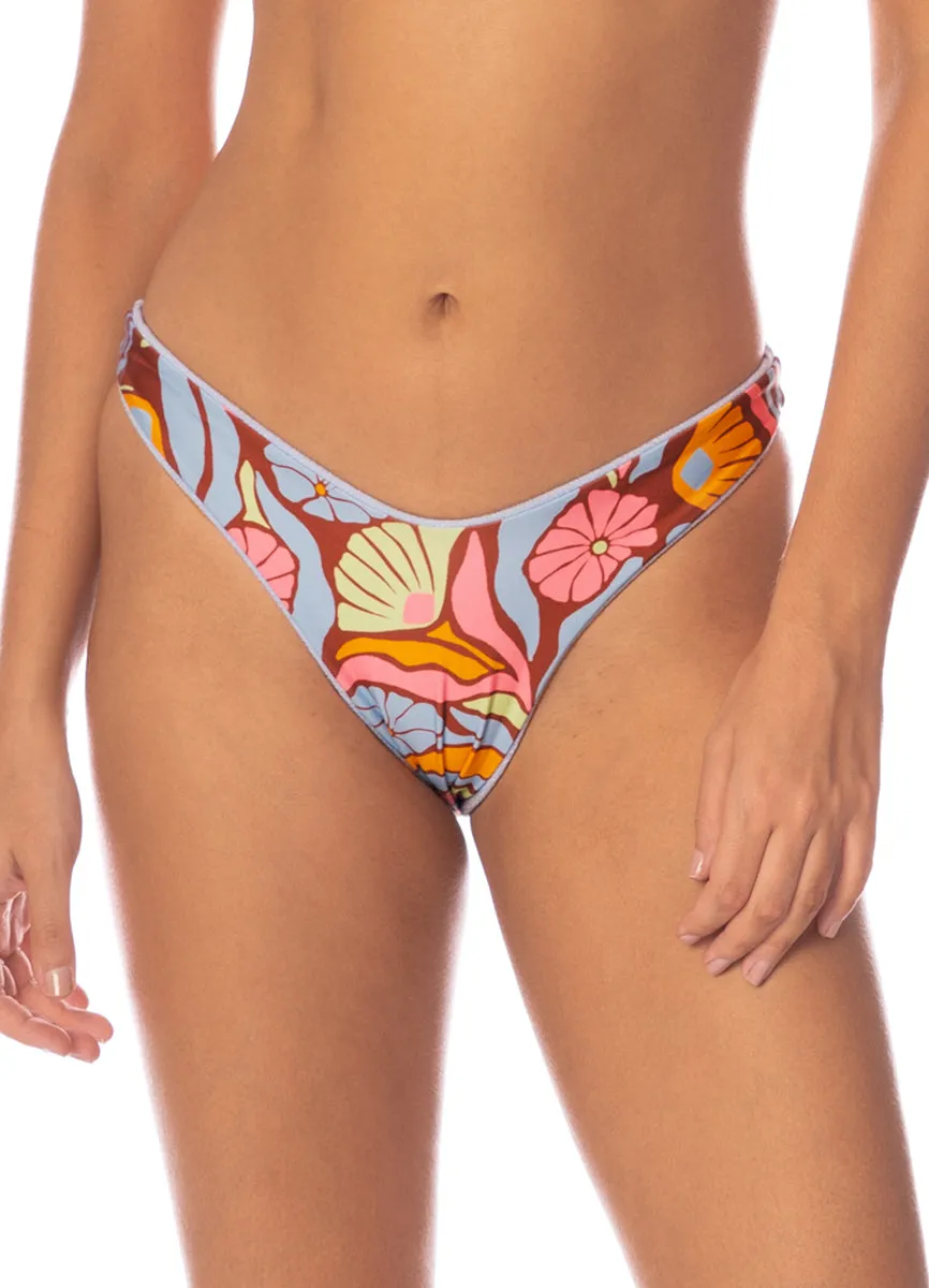 Maaji Serenity Blue Splendour Regular Rise Thin Side Bikini Bottom sold by Maaji product image thumbnail 5