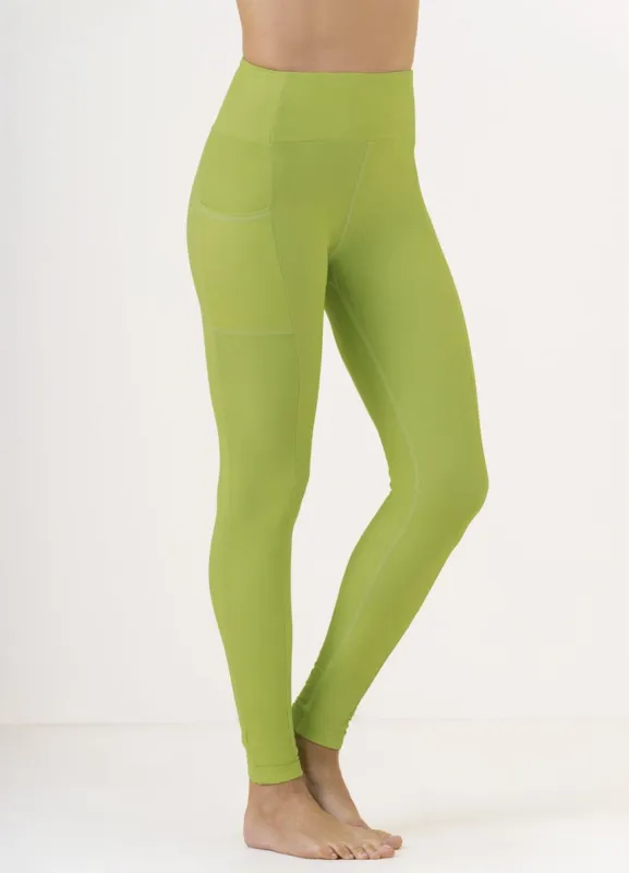 Maaji Herbal Green Overjoy High Rise Full Legging made by Maaji
