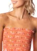 Maaji Retro Peach Flowers Bewitched Long Dress sold by Maaji