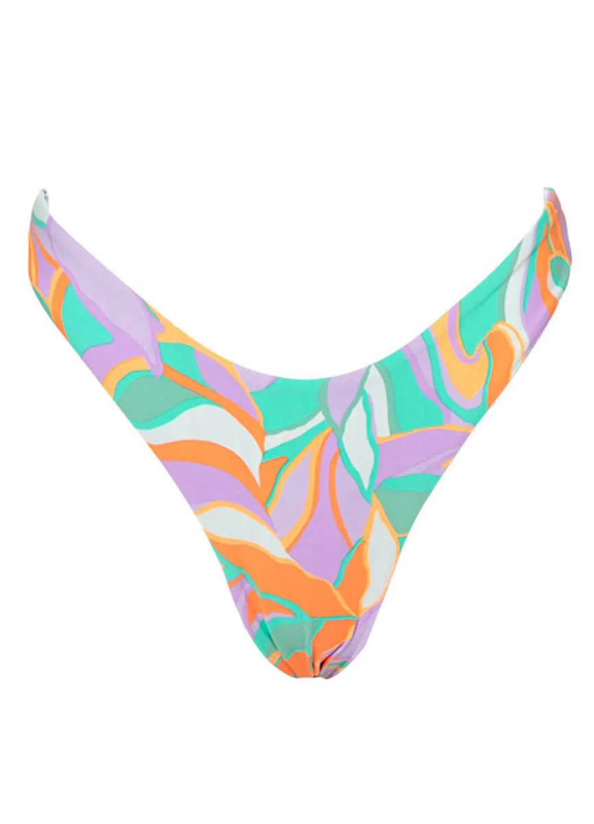 Maaji Urban Oasis Tea Regular Rise Classic Bikini Bottom sold by Maaji product image thumbnail 5