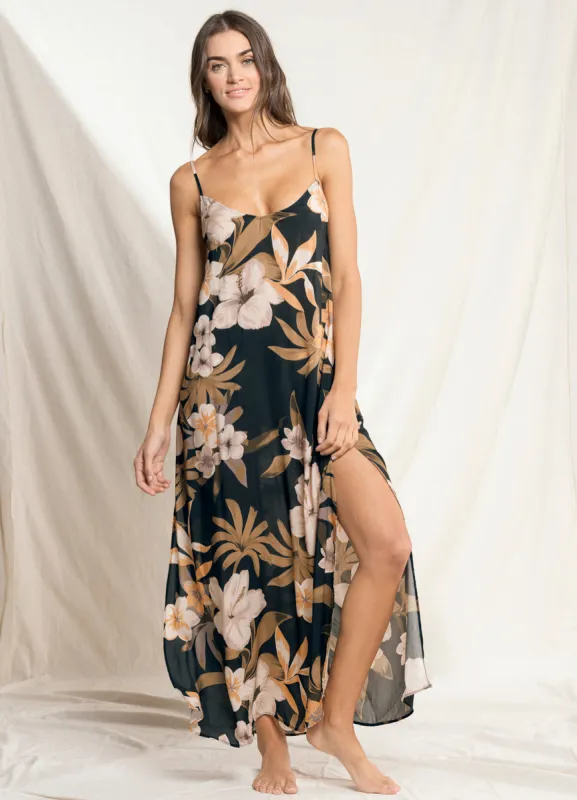 Maaji Aloha Khaki Long Dress sold by Maaji