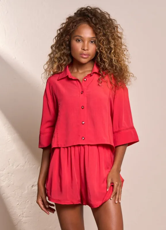 Maaji Vermillion Lil K Shirt sold by Maaji