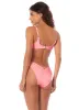 Maaji Orchid Pink Splendour Regular Rise Thin Side Bikini Bottom sold by Maaji