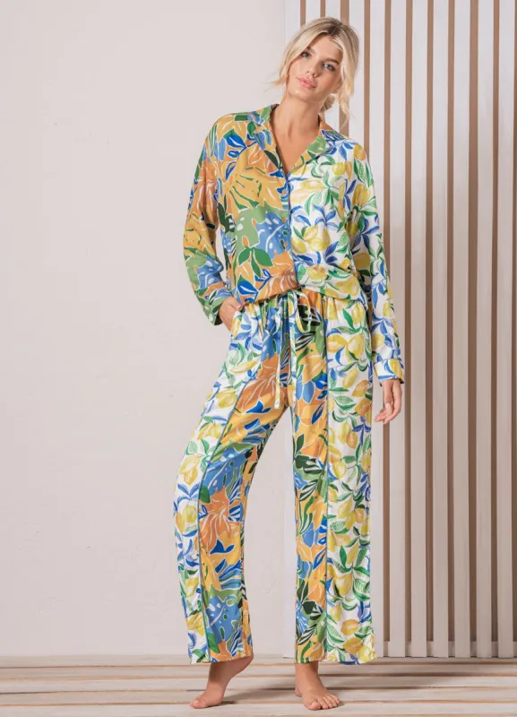 Maaji Tropical Tango Holly Long Sleeve Pant Set sold by Maaji