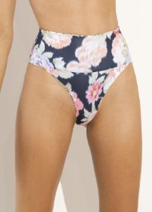 Maaji Snake Babylon High Rise/High Leg Bikini Bottom sold by Maaji