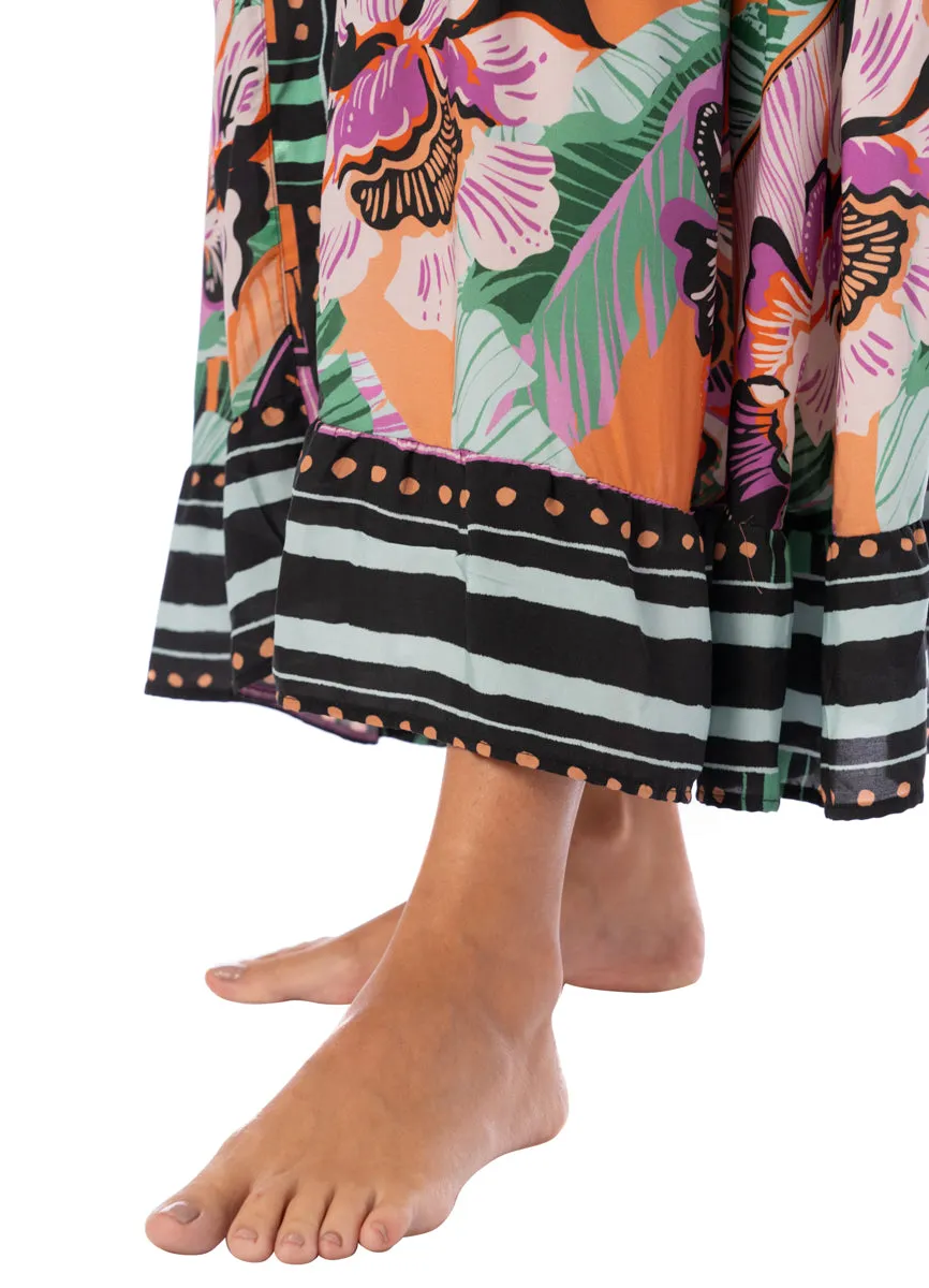 Maaji Apricot Blooms Lylou Long Dress sold by Maaji product image thumbnail 3