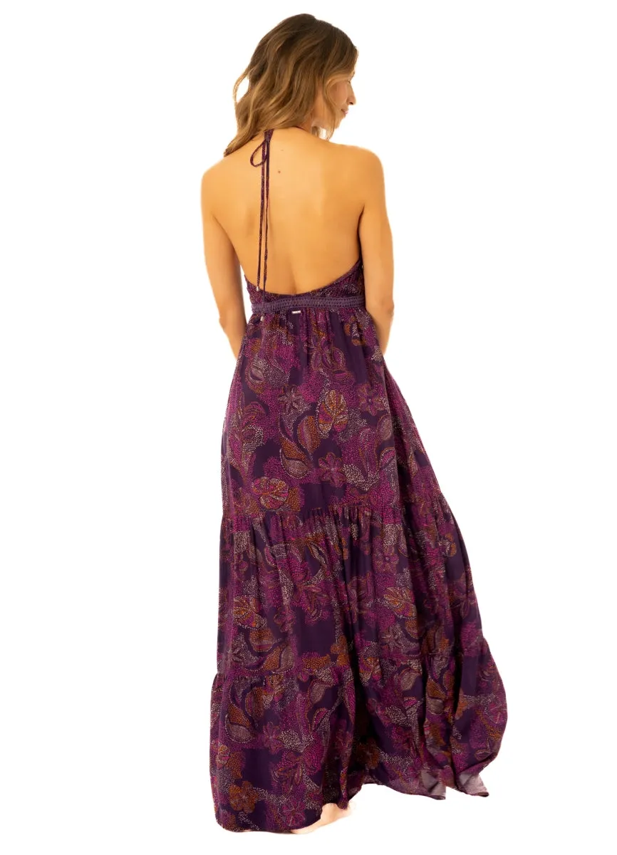 Maaji Batik Floral Lila Long Dress sold by Maaji product image thumbnail 2