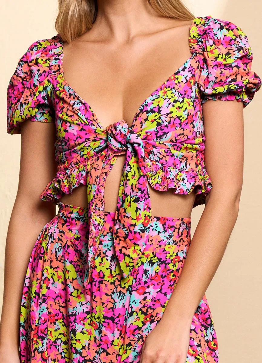 Maaji Monet Allie Beachwear Crop Top sold by Maaji