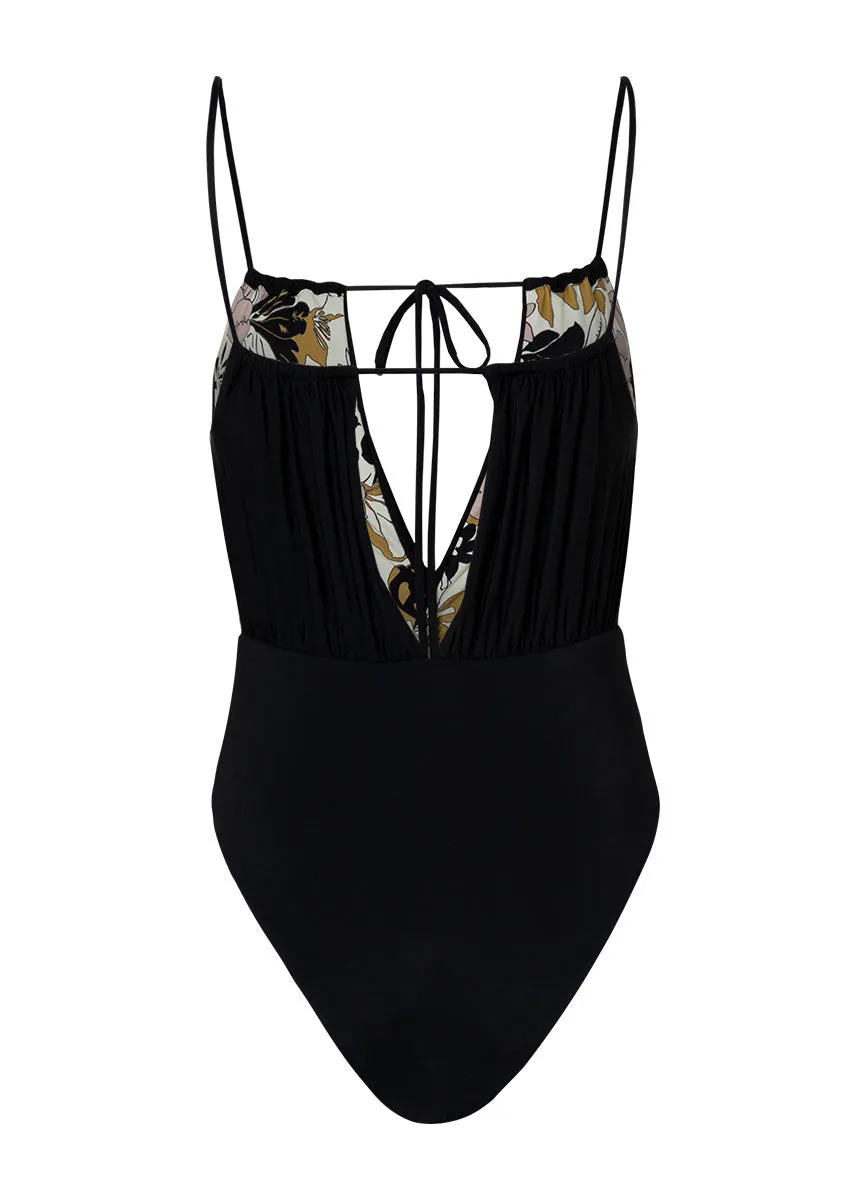 Maaji Midnight Ash Audrey V Plunge One Piece sold by Maaji product image thumbnail 3