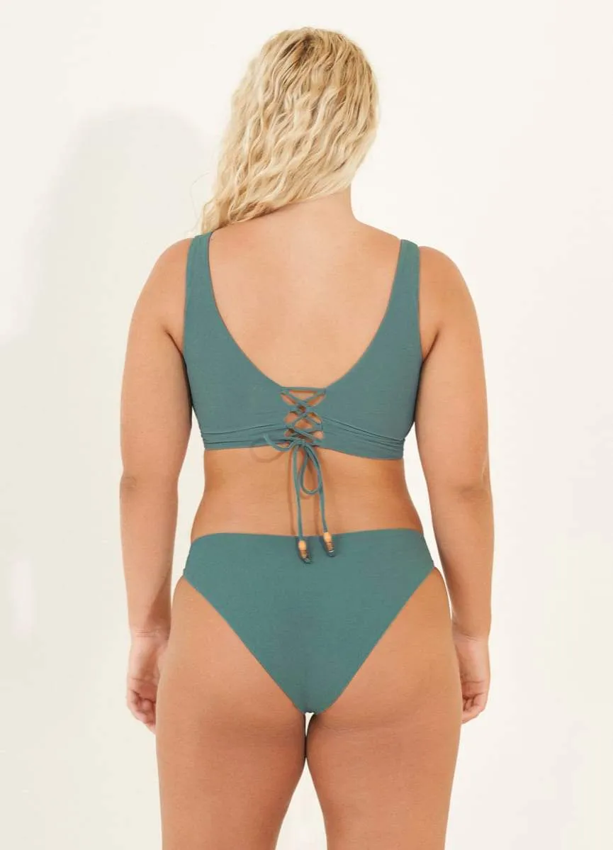 Maaji Eucalyptus Green Sublimity Classic Bikini Bottom sold by Maaji
