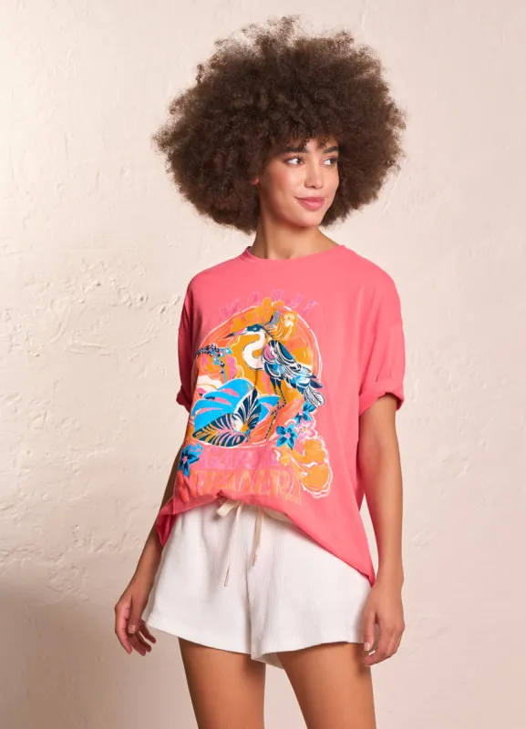 Maaji Foliage Azalea T-Shirt sold by Maaji