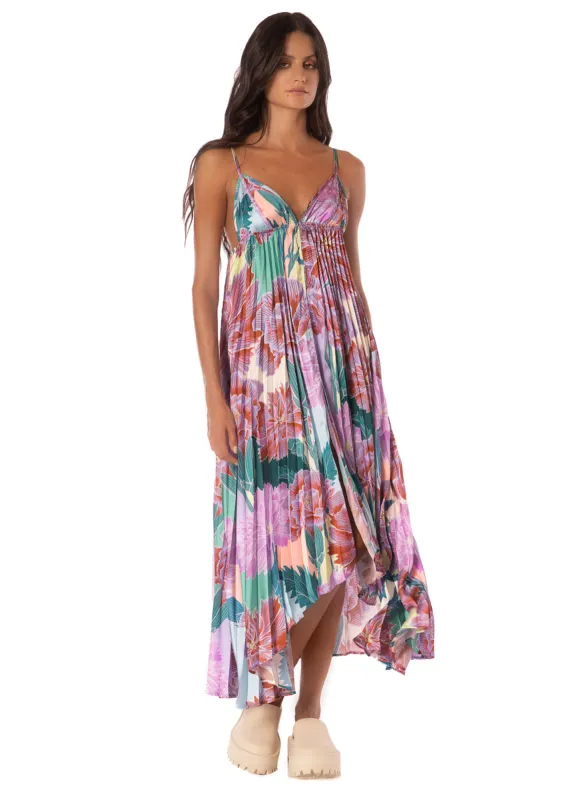 Maaji Japanese Eden Parrot Long Dress sold by Maaji