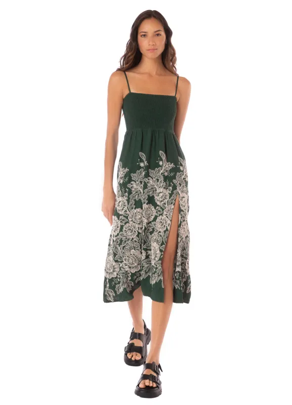 Maaji Stitched Garden Catleya Midi Dress sold by Maaji