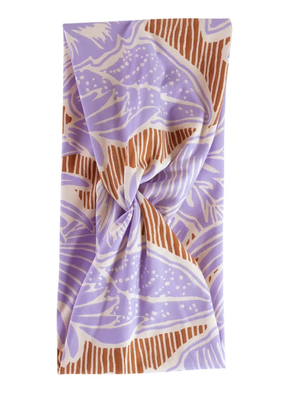 Maaji Lavander Wisteria Gleam Turban sold by Maaji