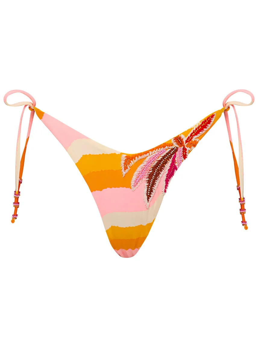 Maaji Paradiso Waves Splenium Regular Rise Single Strap Bikini Bottom sold by Maaji product image thumbnail 5