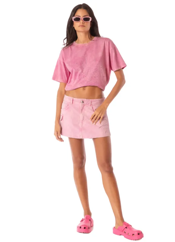 Maaji Acid Pink Cressida Short Skirt sold by Maaji