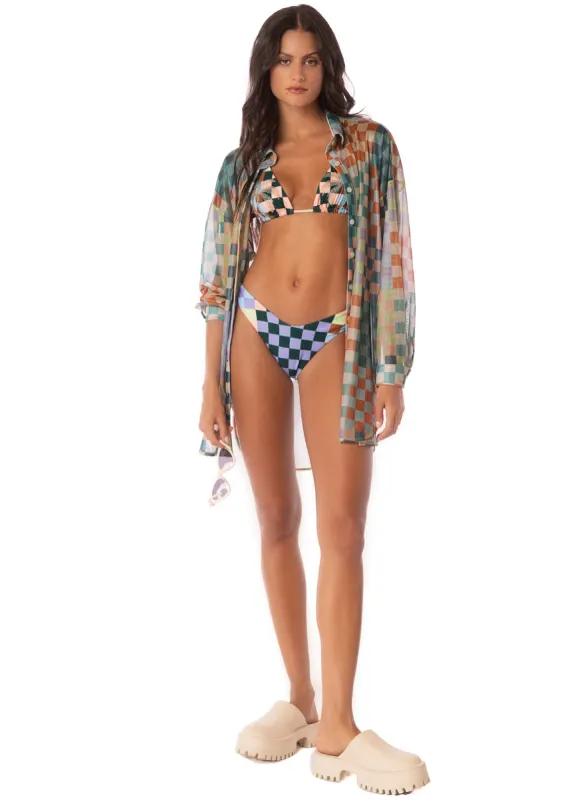 Maaji Chess Manele Long Shirt made by Maaji