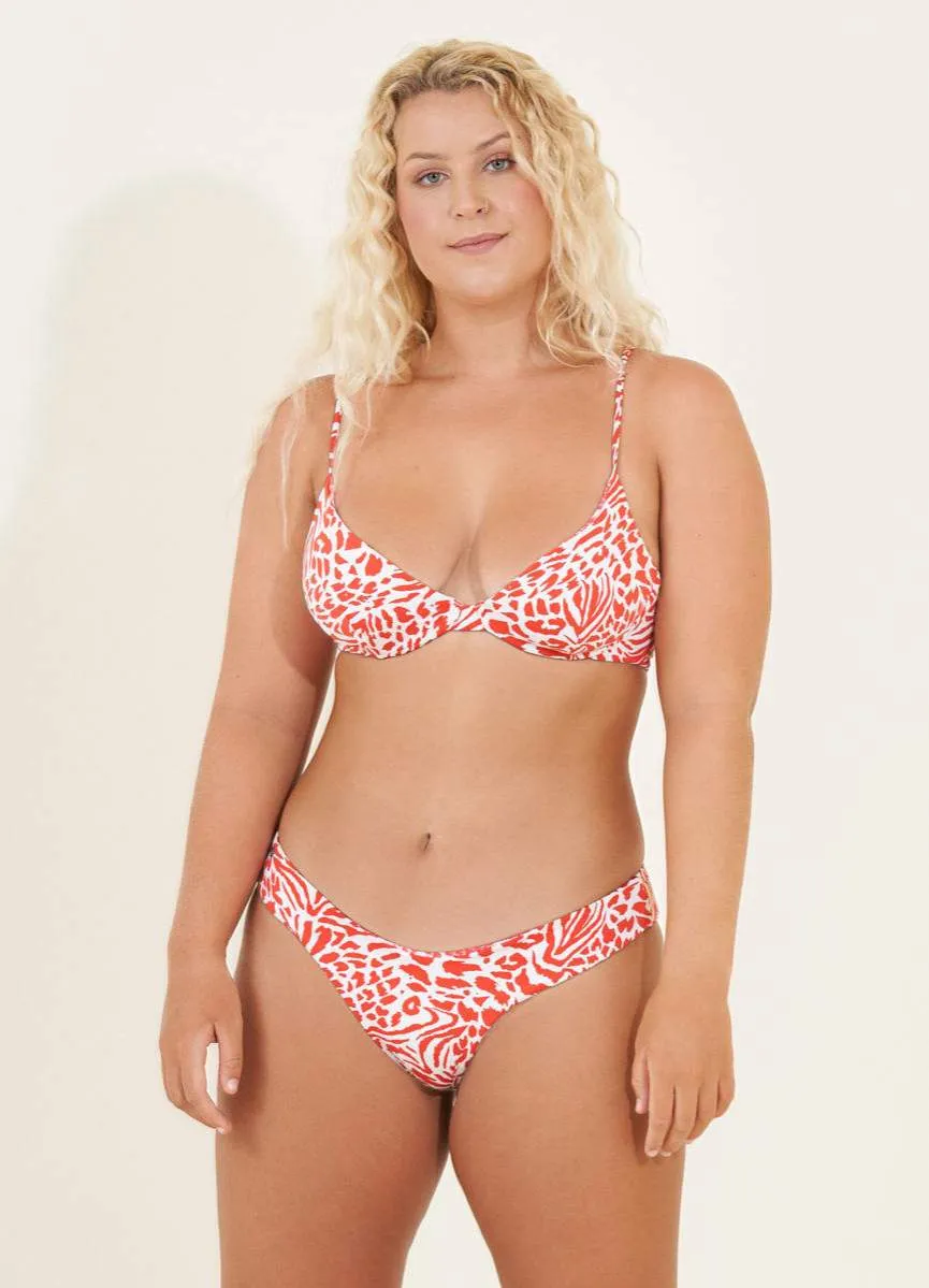 Maaji Begonia Jungle Valery Double V Bikini Bottom sold by Maaji product image thumbnail 3