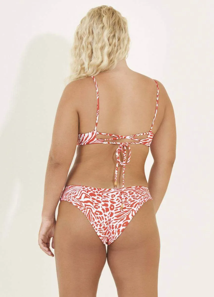 Maaji Begonia Jungle Valery Double V Bikini Bottom sold by Maaji product image thumbnail 4