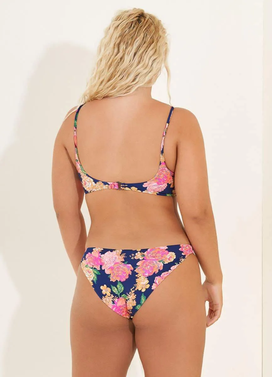 Maaji Peony Flirt Thin Side Bikini Bottom sold by Maaji