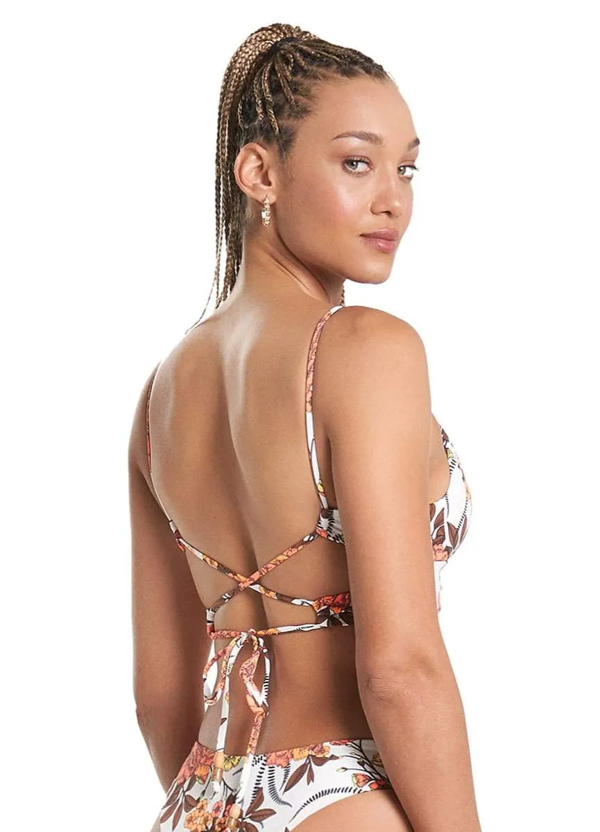 Maaji Cremon Holly Long Line Triangle Bikini Top sold by Maaji product image thumbnail 4