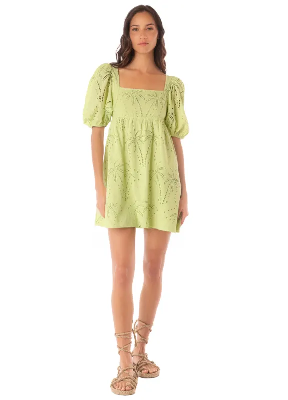 Maaji Palm Embroidery Eileen Short Dress sold by Maaji