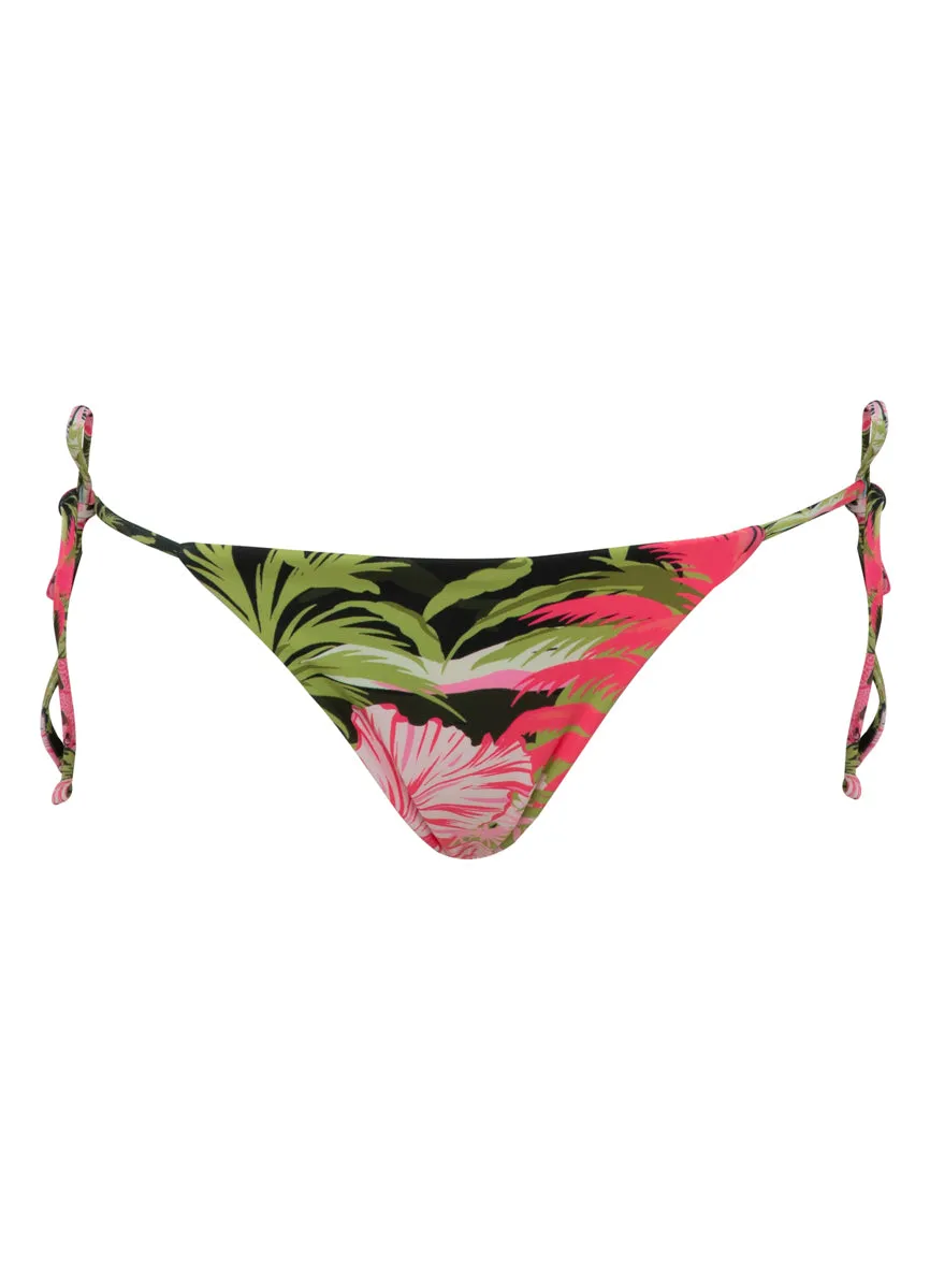 Maaji Neo Hawaiian Sunning Low Rise Tie Side Bikini Bottom sold by Maaji product image thumbnail 5