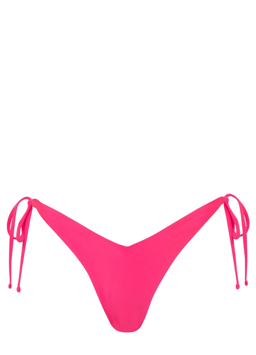 Maaji Fucshia Sunseeker Regular Rise Tie Side Bikini Bottom sold by Maaji product image thumbnail 5