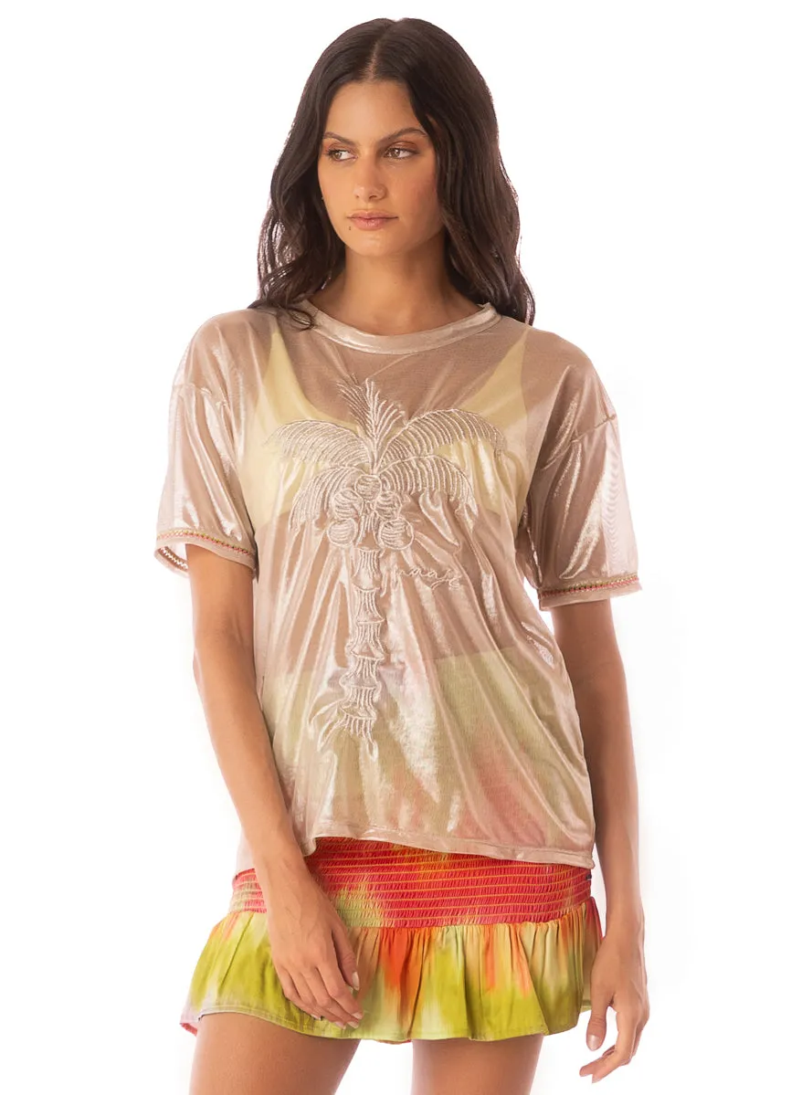 Maaji Cosmo Pearl Azalea T-Shirt sold by Maaji product image thumbnail 3