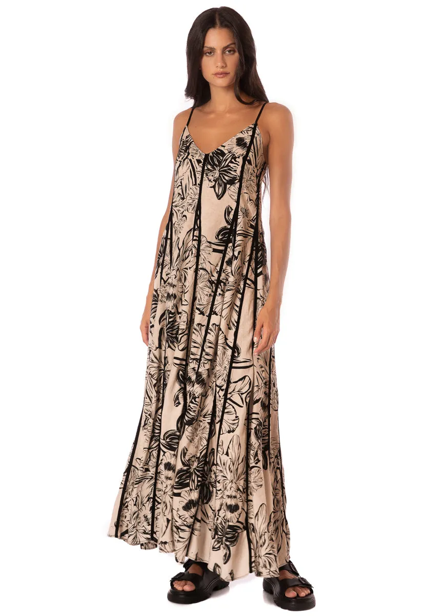 Maaji Sepia Fiori Lily Long Dress sold by Maaji