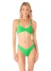 Maaji Parakeet Green Temis Classic Bralette Bikini Top sold by Maaji