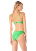 Maaji Parakeet Green Splendour Regular Rise Thin Side Bikini Bottom sold by Maaji