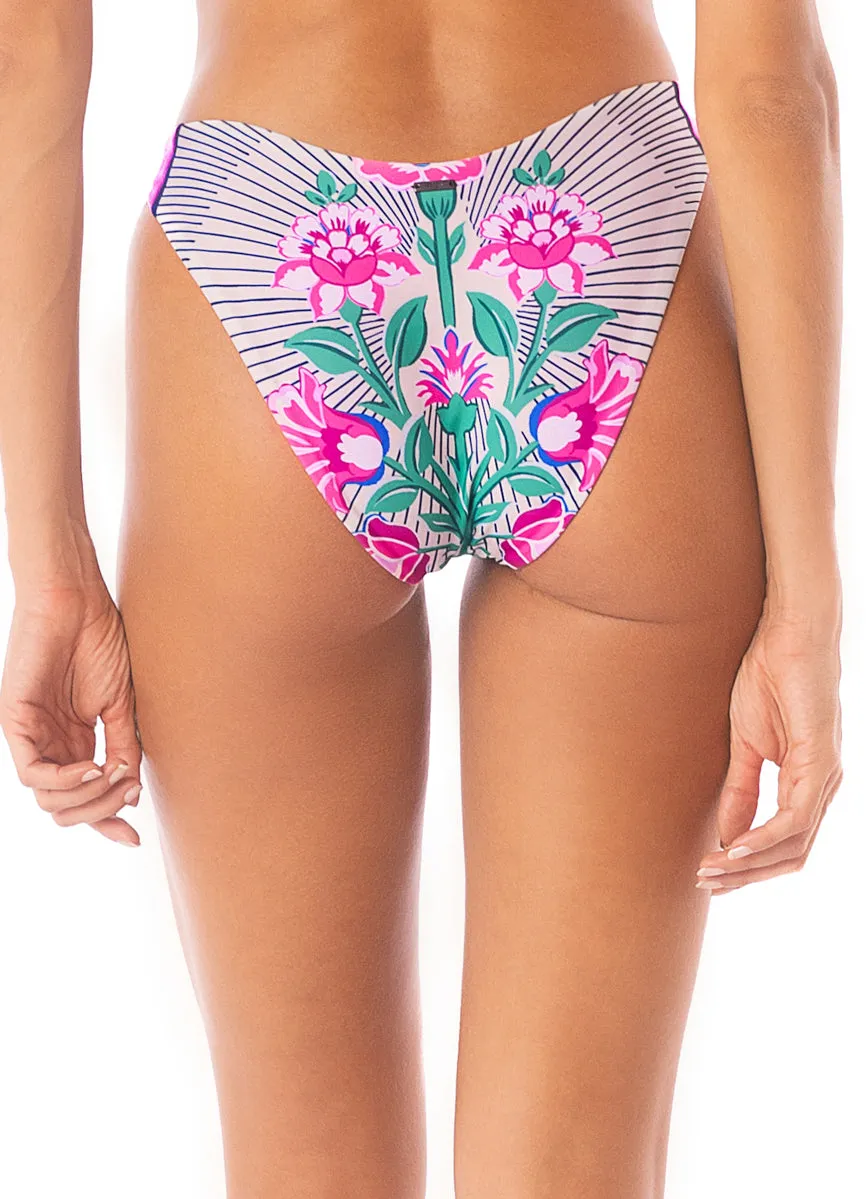 Maaji Cerise Bouquet Splendour Regular Rise Thin Side Bikini Bottom sold by Maaji product image thumbnail 4
