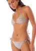 Maaji Smokey Silver Sunning Low Rise Tie Side Bikini Bottom sold by Maaji